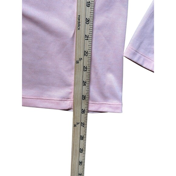 Under Armour HeatGear 1/4 Zip Pullover Women’s Large Pink Long Sleeve Top - Picture 8 of 9